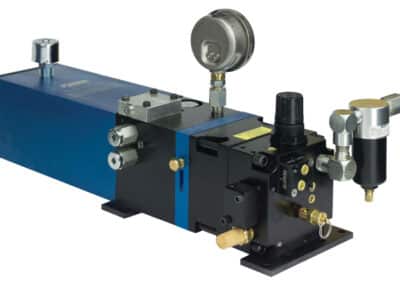Compact Air/Hydraulic Pump Back View