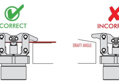Proper Clamping for Vektek's Twin Lever Link Clamps