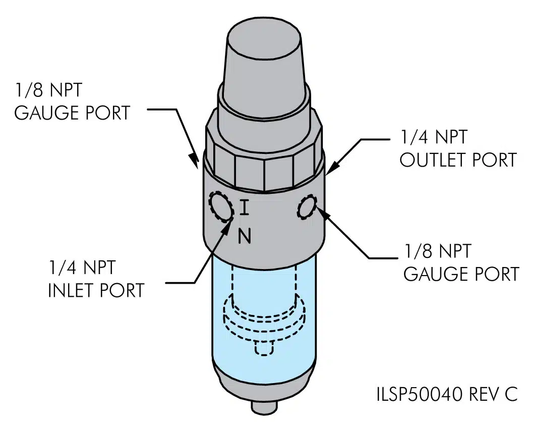 ILSP50040 Air Filter Regulator