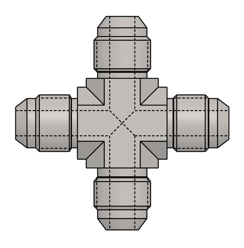 JIC-Fittings-Cross