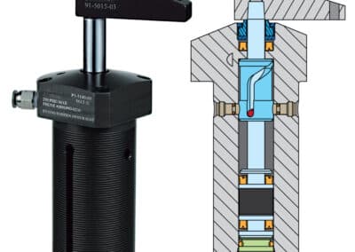 Top-Flange-Threaded-Body-Pneumatic-Swing-Clamp