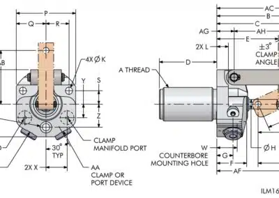 350 Bar Link Clamps Mounting