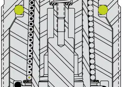 Spring Advance Cartridge Work Supports