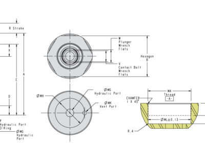 Fluid Advance Cartridge Work Supports Dimensions