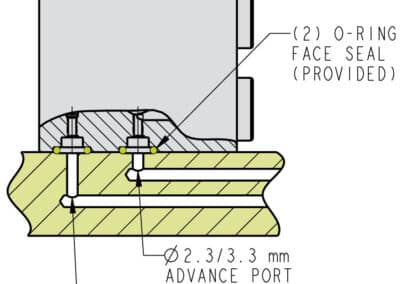 Combination Block 7MPa Cylinders Mounting