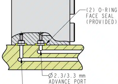 Combination Block 7MPa Cylinders Mounting