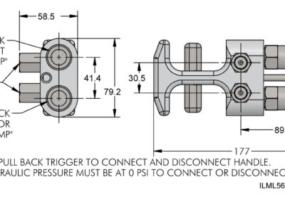 One - Handed Operating Handle