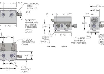 Integral Accumulator Two Handed Dimensions