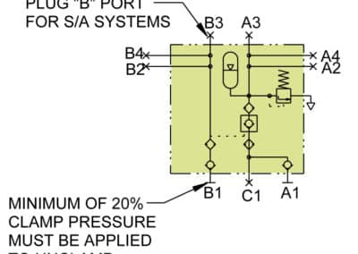Integral Accumulator Two Handed Schematic