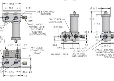 External Accumulator - Two Handed Dimensions