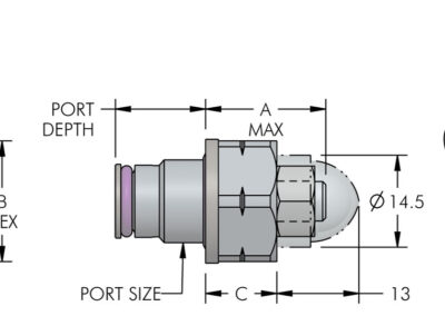 In The Port Flow Control Dimensions