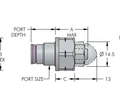 In The Port Flow Control Dimensions