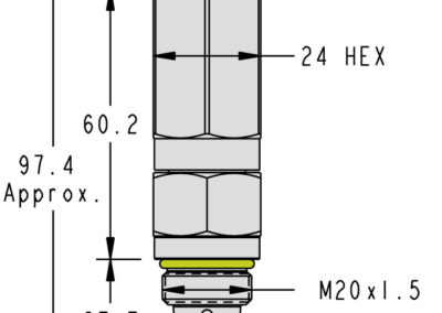 Cartridge Mount Sequence Valve Dimensions