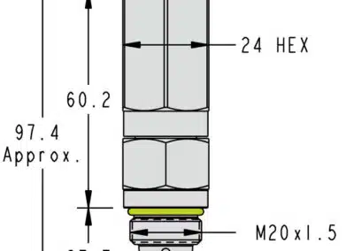 Cartridge Mount Sequence Valve Dimensions