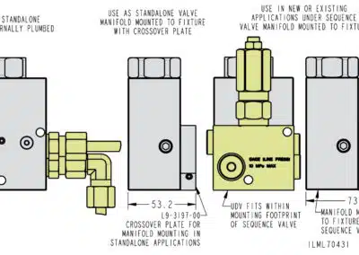 Unclamp Delay Valve Mounting