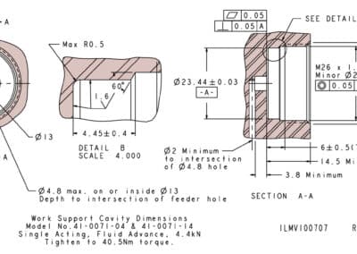 Fluid Advance, Cartridge Cavity