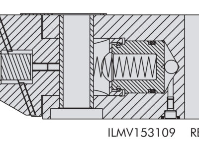 Single Acting Pull-Down Clamp, Spring Return, Manifold Mounted Specifications