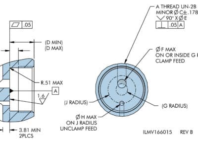 TuffLink™ 360° Double Acting Twin Lever Link Clamp Cavity