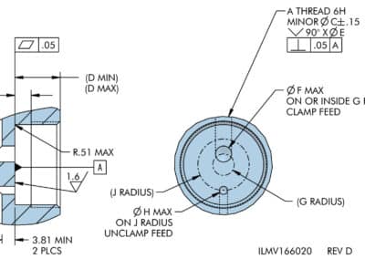Double Acting Cartridge Mount Design, Single Lever Mounting