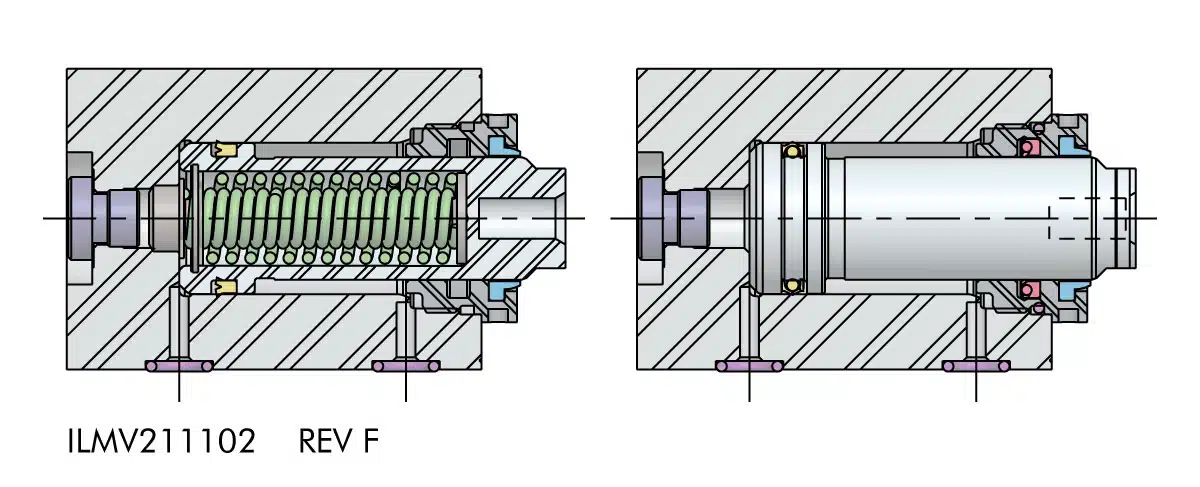 ilmv211102 Manifold Mount Block Cylinder Specifications