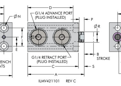 Combination Block Cylinders Specifications