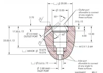 Pneumatic Confirmation Valve Cavity