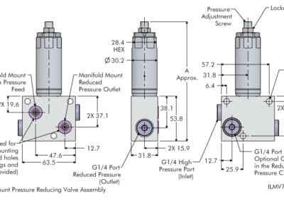 Pressure Reducing Valve Dimensions
