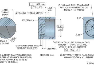 Support Cartridge Cavity Workholding