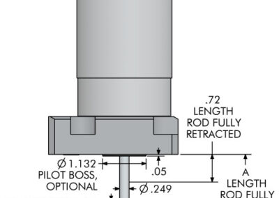TuffCam Low Profile Rod Position Sensing Swing Clamps