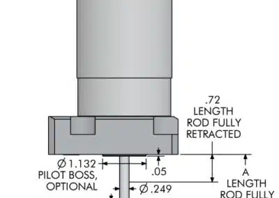 TuffCam Low Profile Rod Position Sensing Swing Clamps