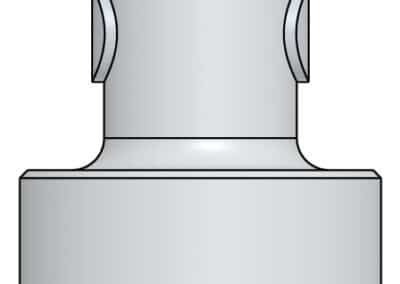 Centering Clamp, Small Bore, 2 Point Contact