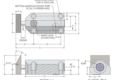 Part Crowder Dimensions