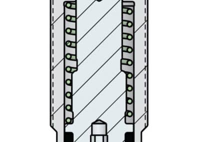 Cartridge Mount Mini Cylinder