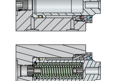 Block Manifold Mount Cylinder