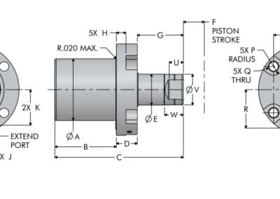Easy Mount Cartridge Cylinder Dimensions
