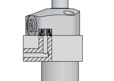Top Flange/Manifold Push/Pull Cylinder Mounting