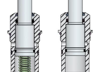 Cartridge Mount Push Pull Cylinder
