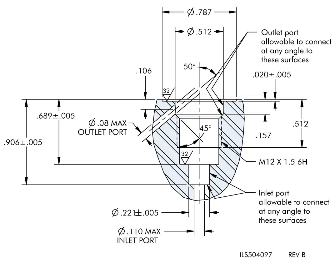 ils504097 Pneumatic Confirmation Valve - BLOCK