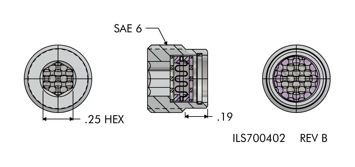 ils700402 In-port Filter Specifications