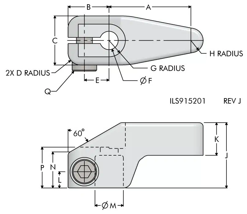 ils915201 Swing Clamp Arms