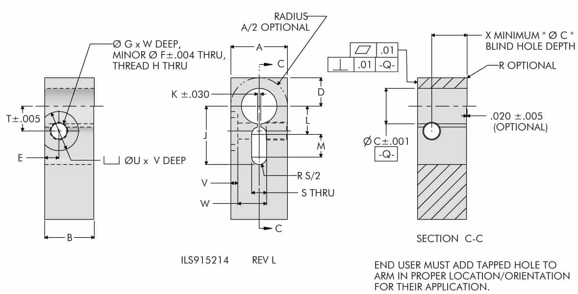 Customer Produced Swing Clamp Arms