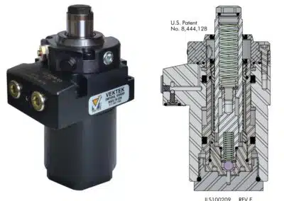 Top Flange Position Sensing Double Acting Work Supports Workholding