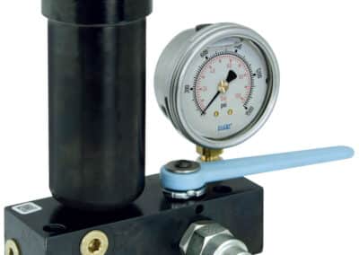 Manual Shutoff Valve Decoupler for Single Acting Systems