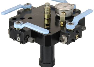 Manual Shutoff Valves Top Plate, Four-Sided