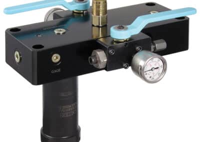 Manual Shutoff Valves Top Plate, Two-Sided