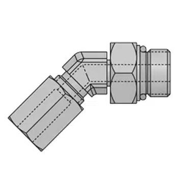 inch vektek flareless tube fitting