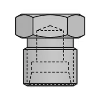 inch vektek flareless tube fitting