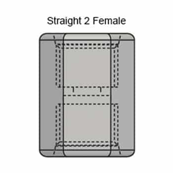 inch vektek-SAE-Fittings-Male-Adapter
