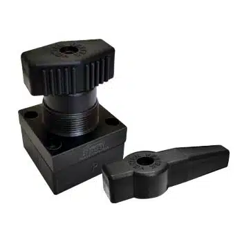 Low Pressure Vektek Manual Control Valve 2-Position 3-Port