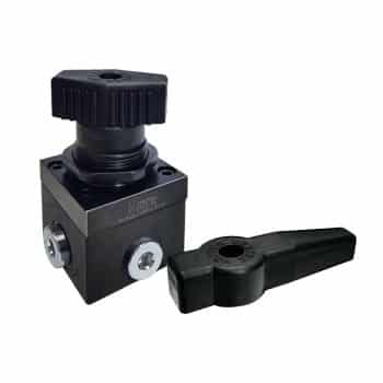 Low-Pressure-Vektek-Manual Control Valve: 3-Position, 4-Port